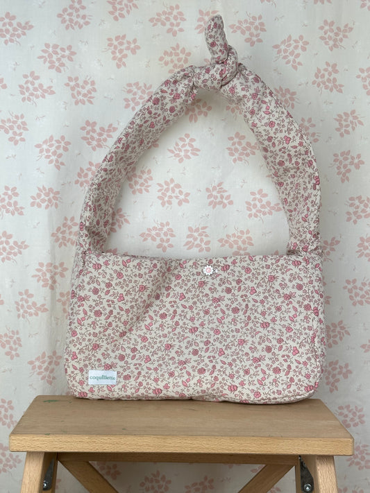 Sac Fleurs Rose
