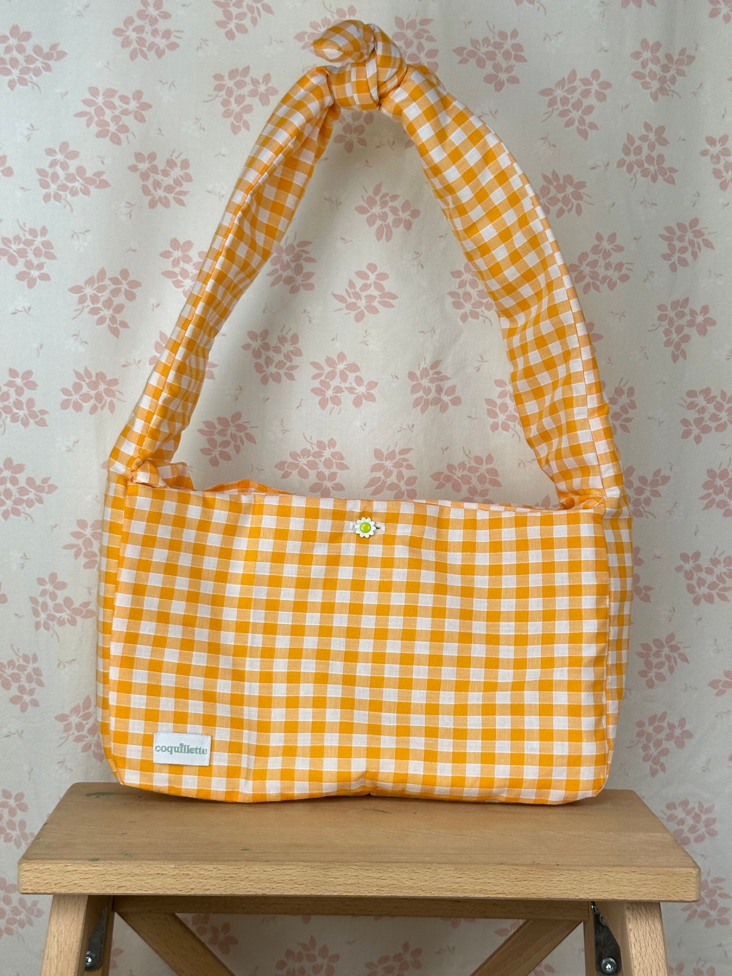 Sac Vichy Jaune