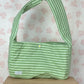 Sac Rayé Vert