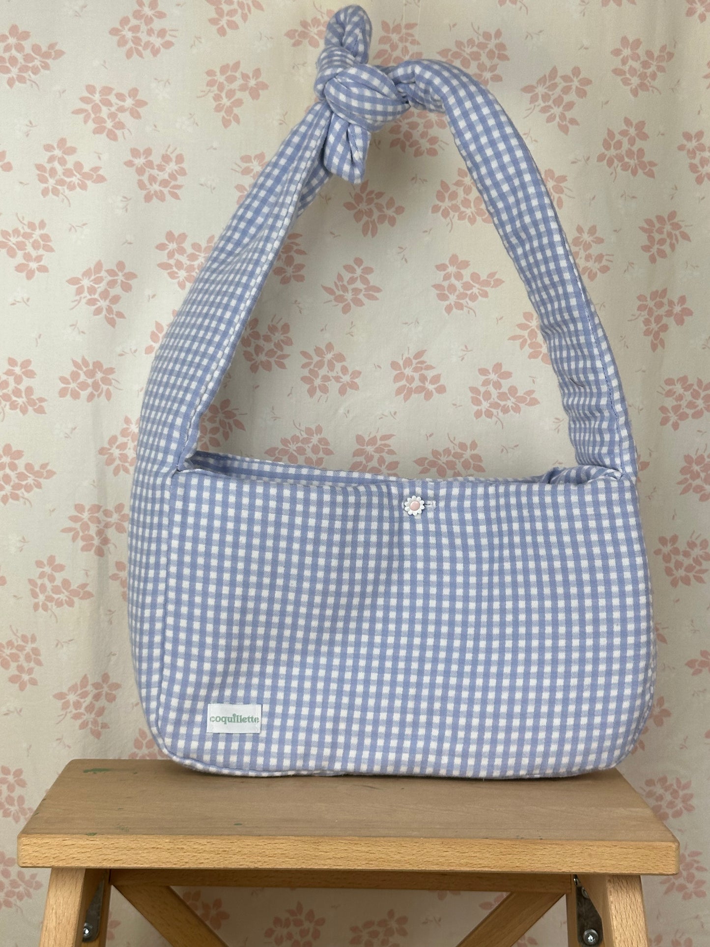 Sac Vichy Bleu