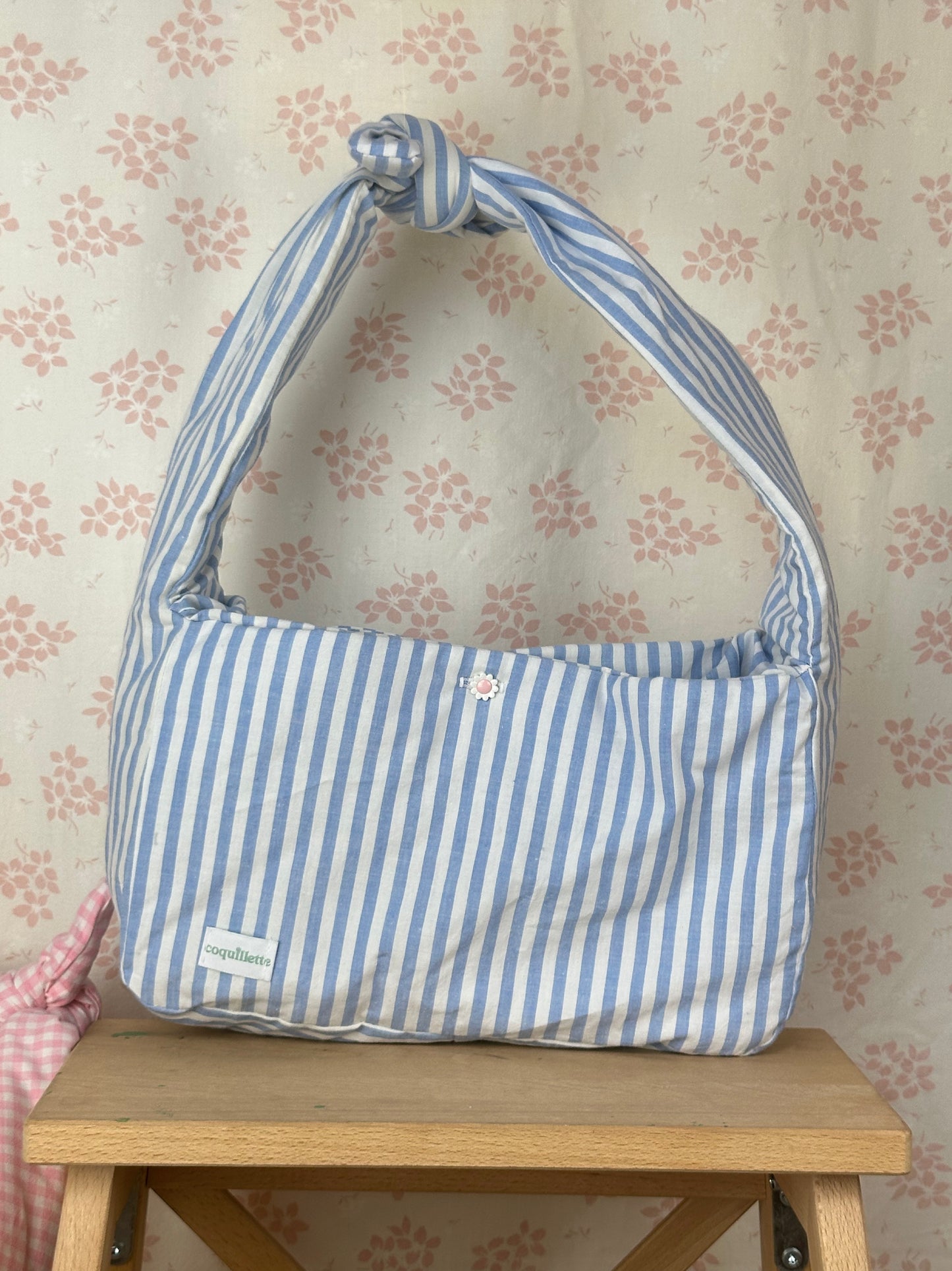Sac Rayé Bleu