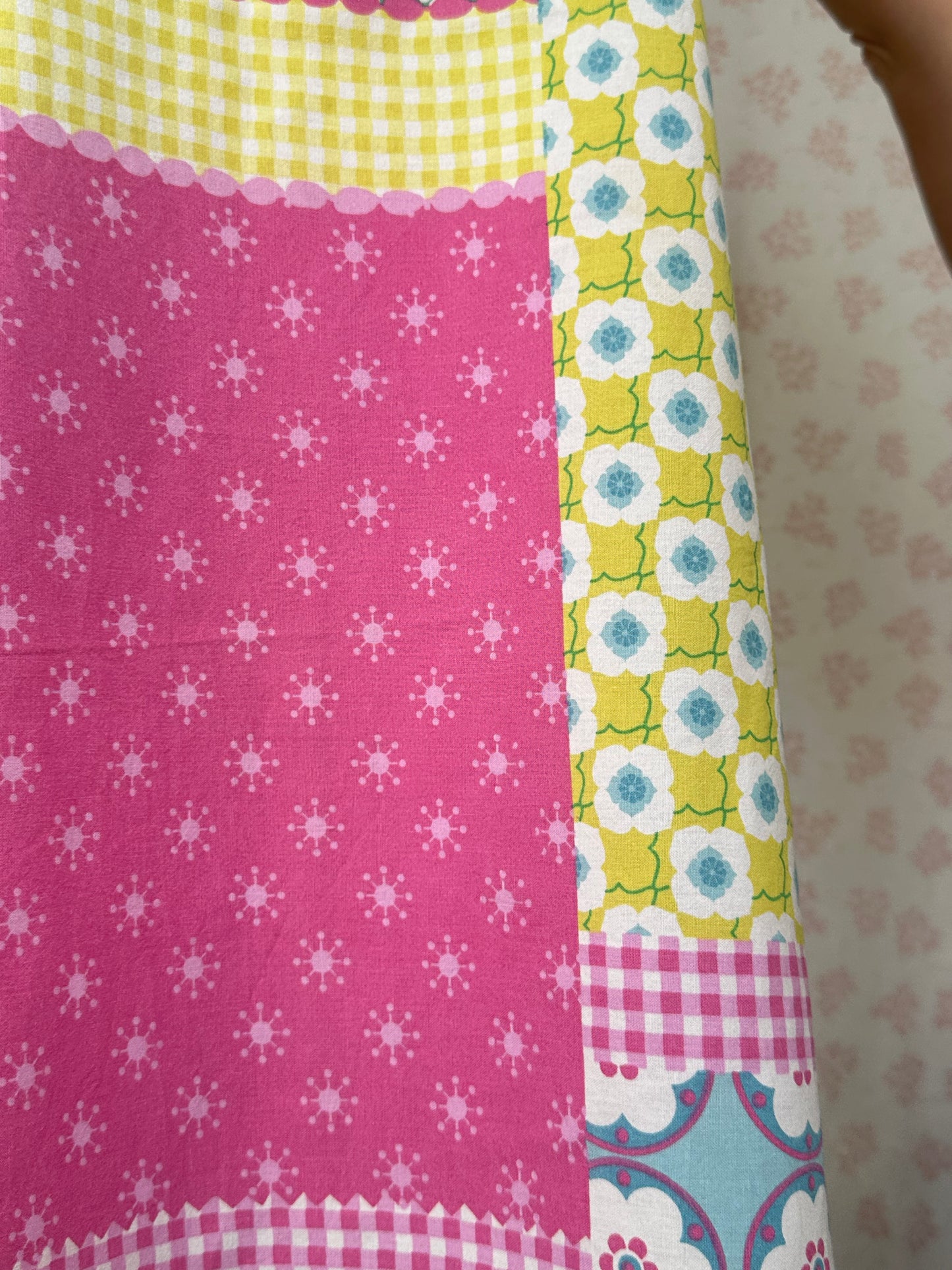 Robe Col Patchwork