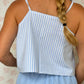 Top Rayé Bleu