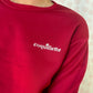 Sweat Rouge Foncé T38