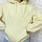 Sweat Capuche Jaune T40