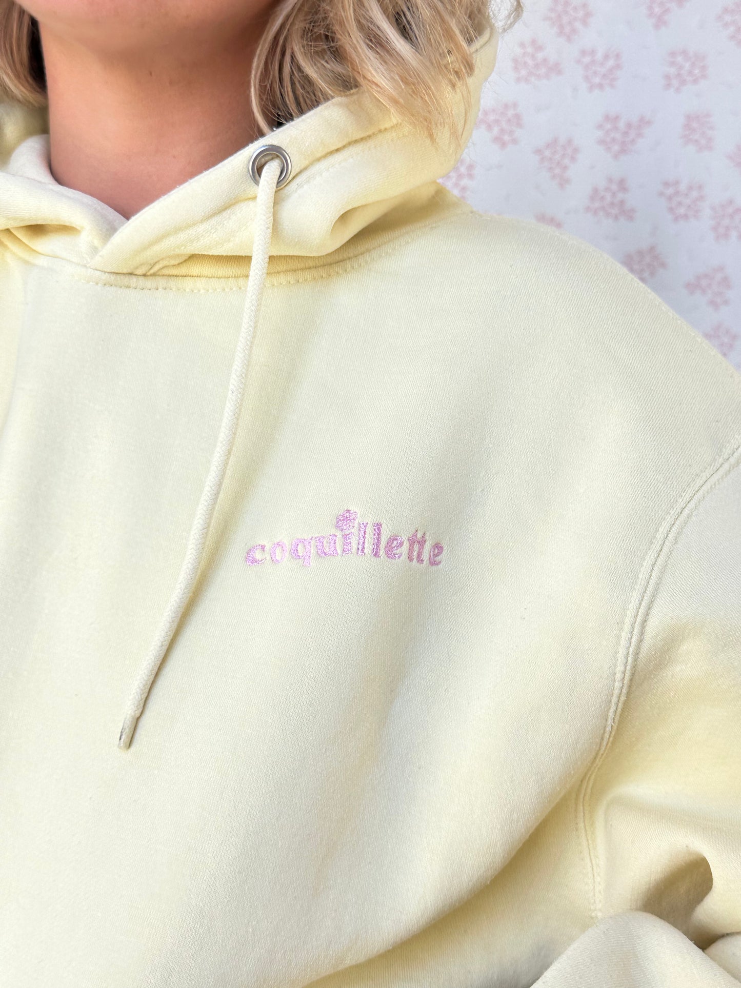Sweat Capuche Jaune T40