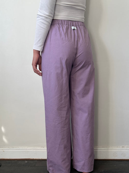 Pantalon Uni Violet