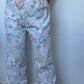 Pantalon Vert Fleurs