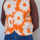 Gilet Bouton Orange T34