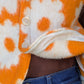 Gilet Bouton Orange T34