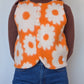 Gilet Bouton Orange T34