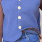Gilet Bouton Bleu T34