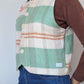 Gilet Bouton Vert Carreaux T34