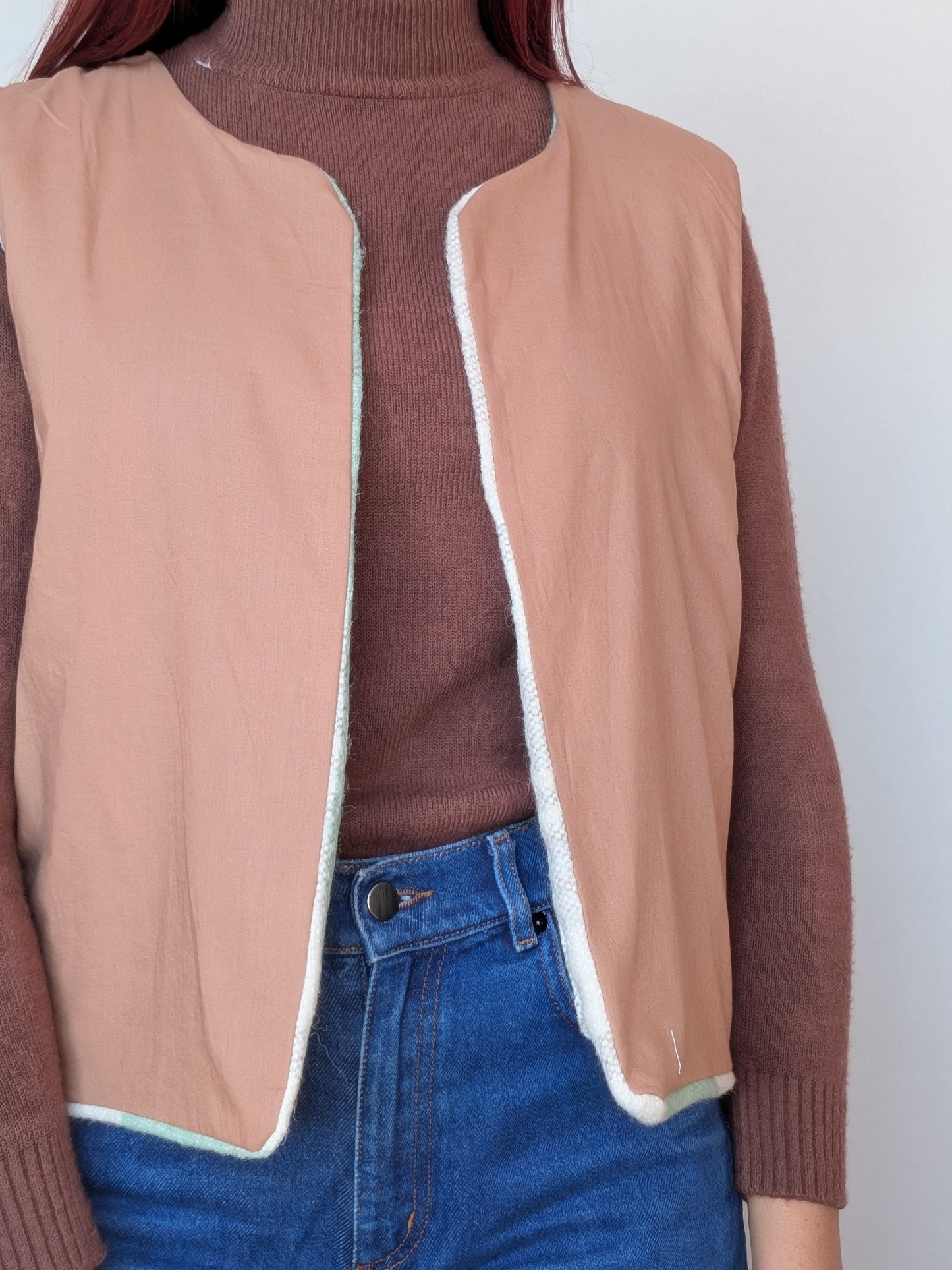 Veste Carreaux Vert T36