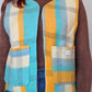 Veste Carreaux Bleu Jaune T36