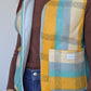 Veste Carreaux Bleu Jaune T36