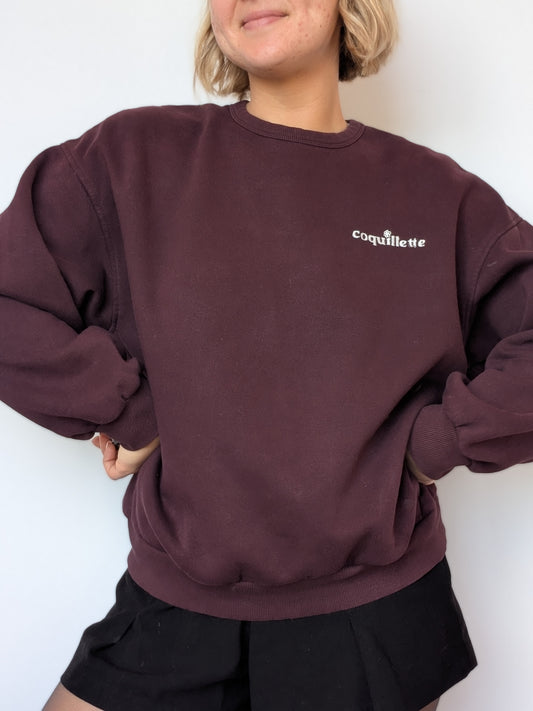 Sweat Bordeaux T40