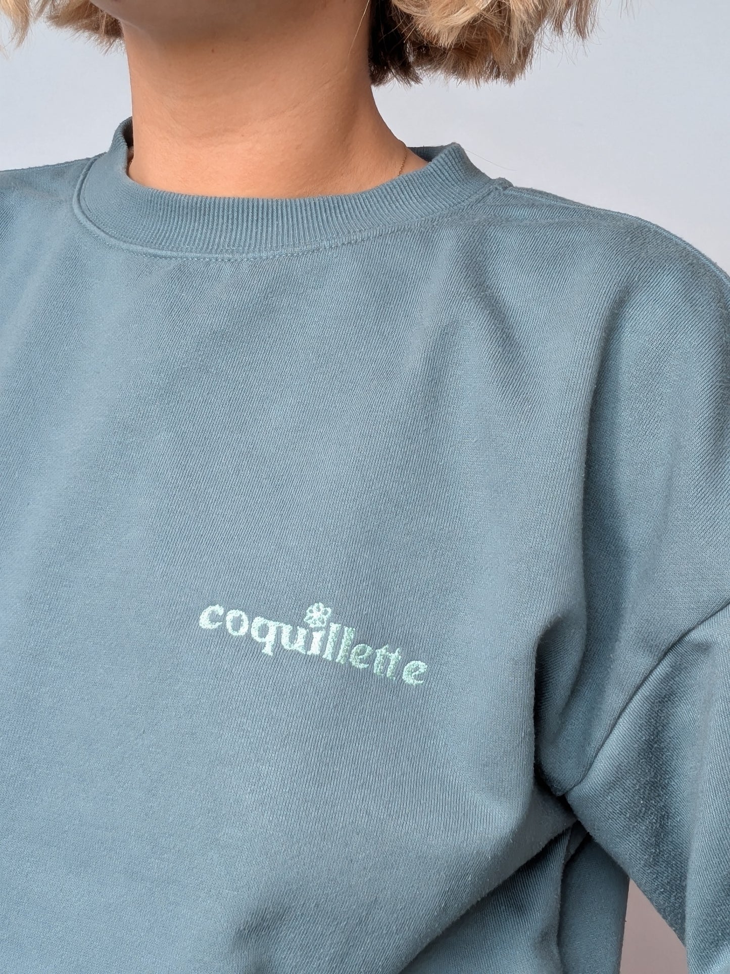 Sweat Vert D'eau T40