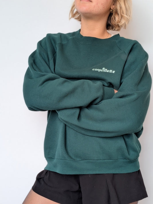 Sweat Vert Foncé T40