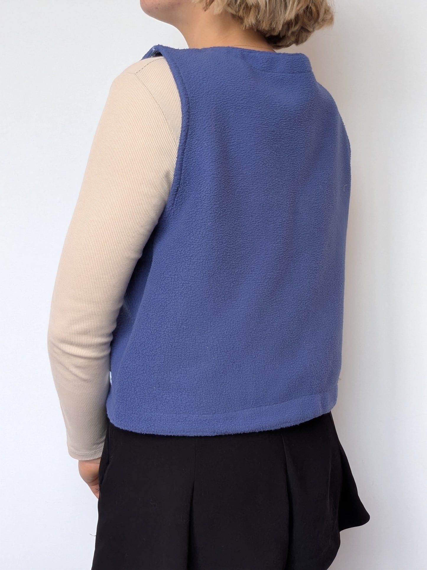 Gilet Bouton Bleu T36/38
