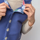 Gilet Bouton Bleu T36/38