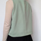 Gilet Bouton Vert D'eau T40