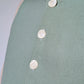 Gilet Bouton Vert D'eau T40