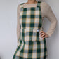Robe Tablier Carreaux Vert T36/38