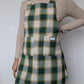 Robe Tablier Carreaux Vert T36/38
