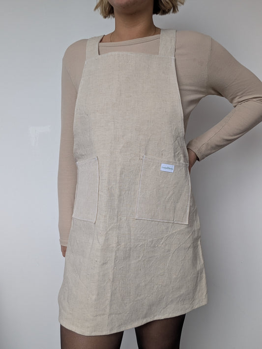 Robe Tablier Beige T36/38