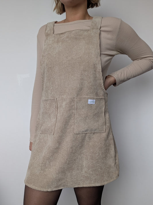 Robe Tablier Velour T36/38