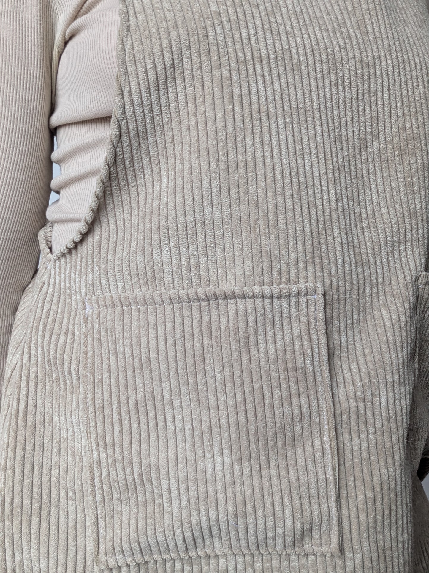 Robe Tablier Velour T36/38