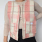 Veste Carreaux Rose T38