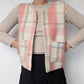 Veste Carreaux Rose T38
