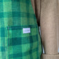 Robe Tablier Vichy Vert T34