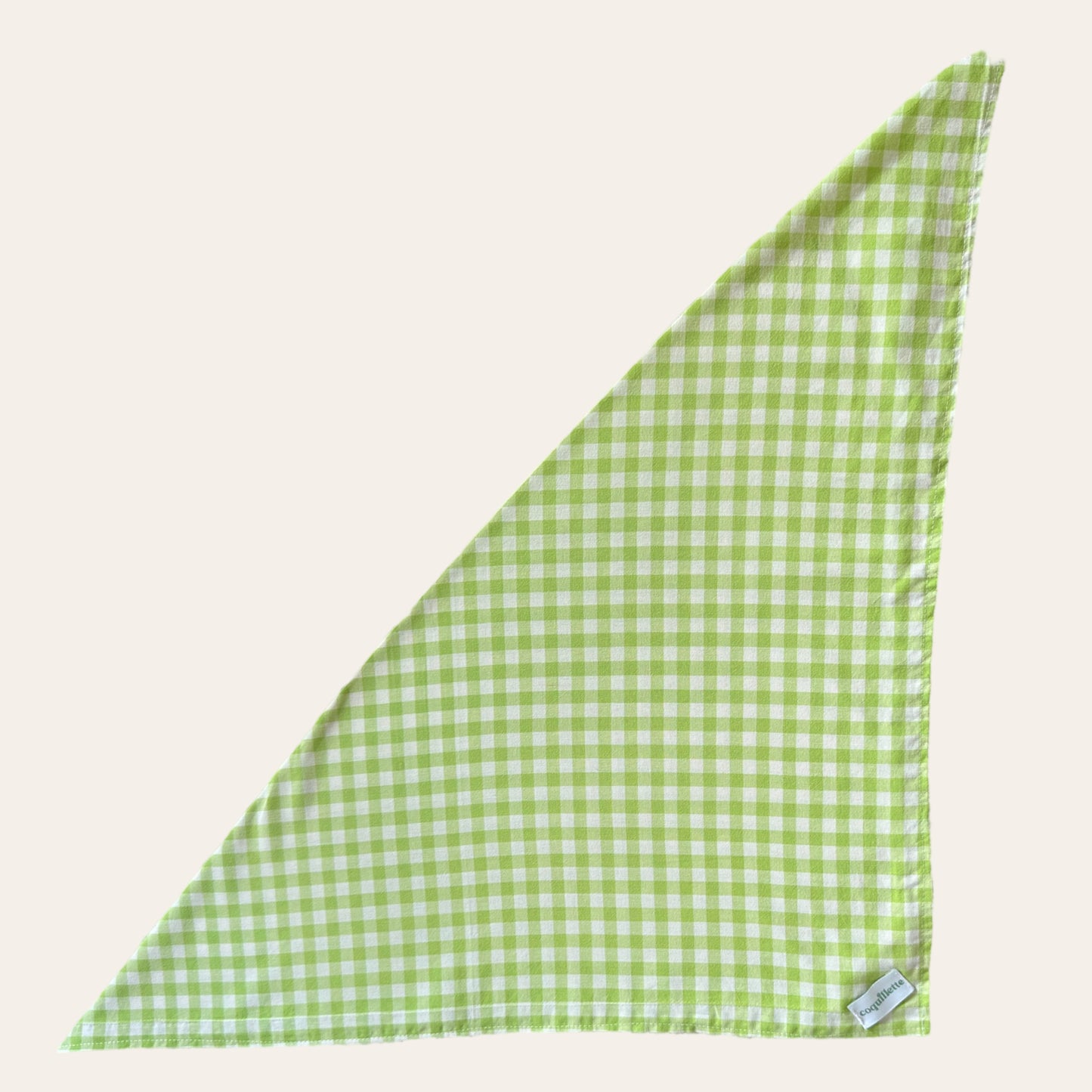 Foulard Vichy Vert